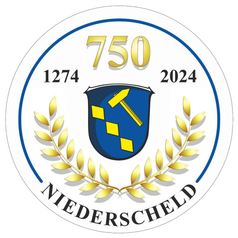 Logo 750 Jahre Niederscheld